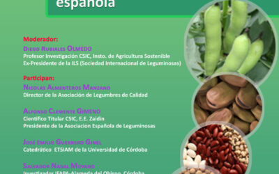 Mesa redonda «Las leguminosas en la agricultura española» – 14 de diciembre a las 12.00 horas