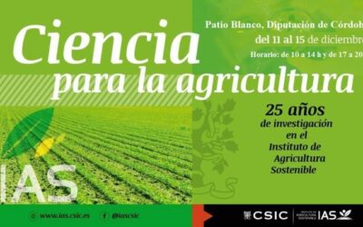Exposición sobre el IAS en la Diputación de Córdoba: «Ciencia para la Agricultura»