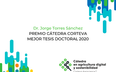 Jorge Torres, premio Cátedra Corteva a la mejor Tesis Doctoral