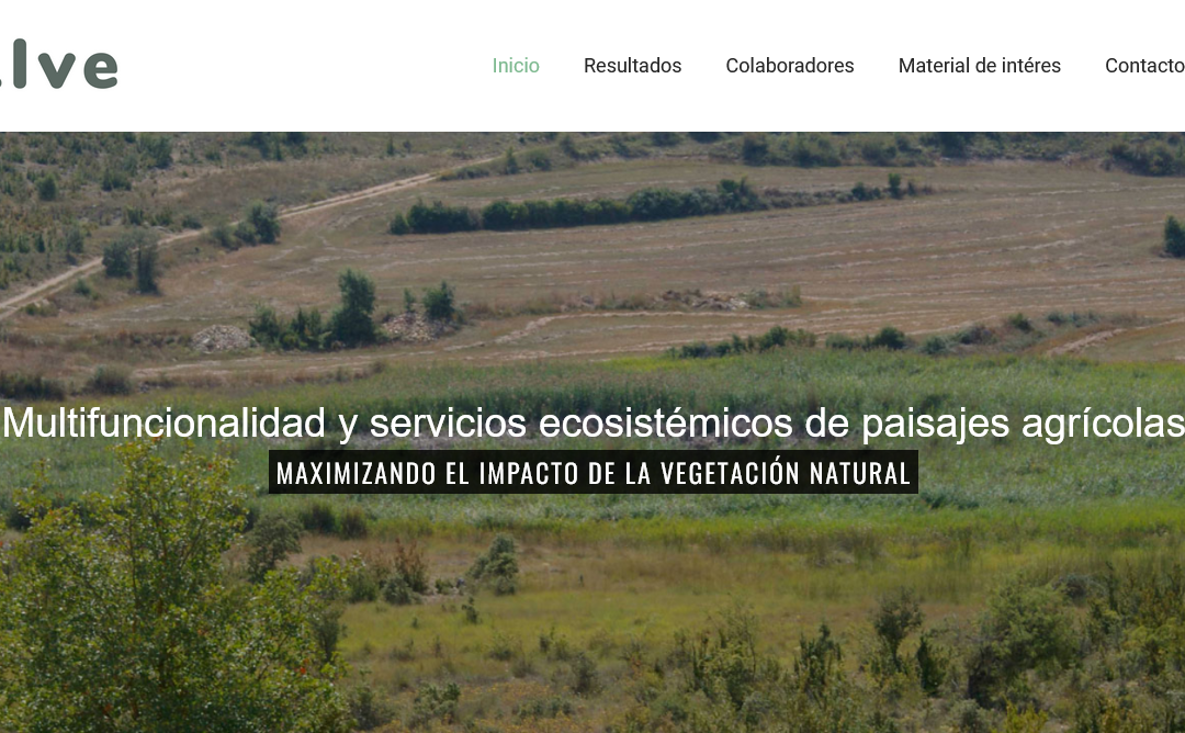 Nueva WEB del Proyecto ALIve – José Alfonso Gómez Calero