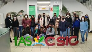 3ª sesión de los Estudiantes de los Proyecto FIDIciencia y Erasmus+ en el IAS