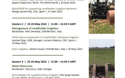AQUACROP for supporting smallholder irrigation decisions