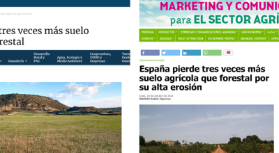 España pierde tres veces más suelo agrícola que forestal por su alta erosión – Entrevista a José Alfonso Gómez