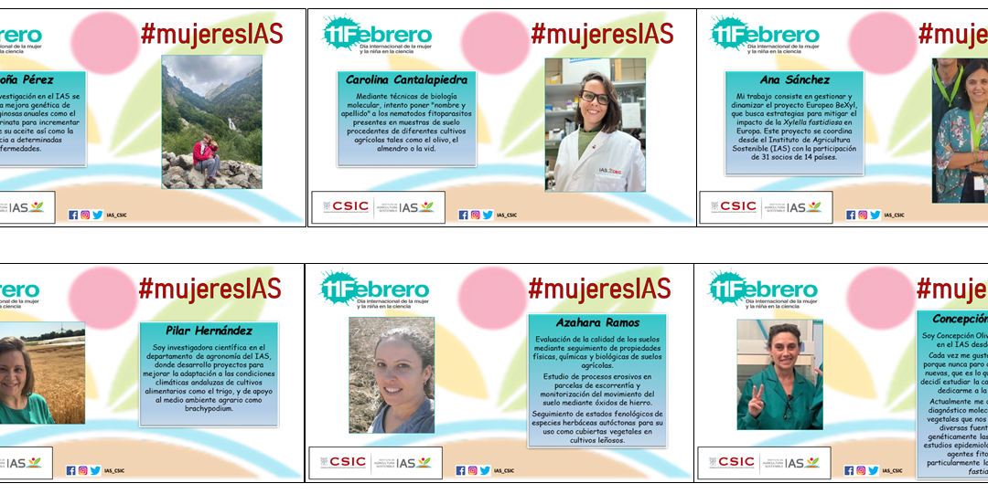 Día Internacional de la Mujer y la Niña en la Ciencia en el IAS: #mujeresIAS (III)