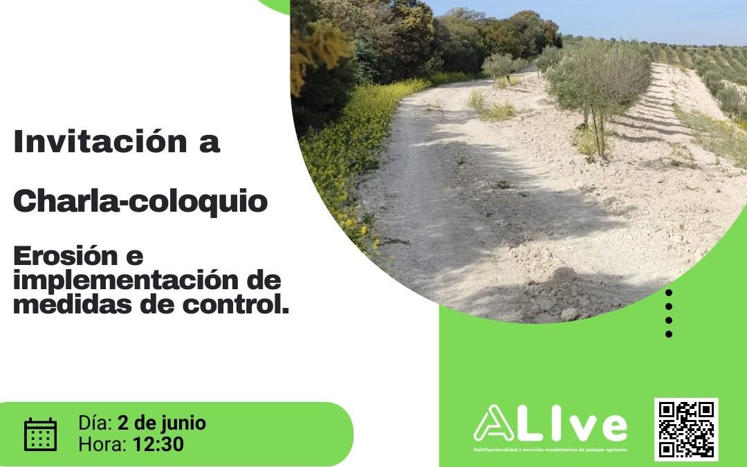 Charla – coloquio – Erosión e implementación de medidas de control
