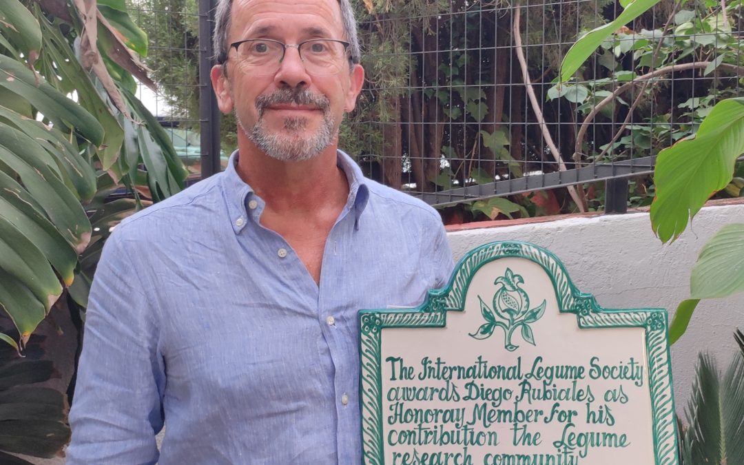 Diego Rubiales, Honorary Member de la International Legume Society