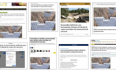 Seguimiento de la noticia: Desarrollan OptCheck, una herramienta web para el cálculo de costes asociados a la restauración de cárcavas