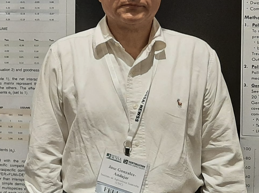 José Luis González Andújar nombrado miembro del Colegio de Posgrados de la Facultad de Agronomía de la Universidad de la República del Uruguay