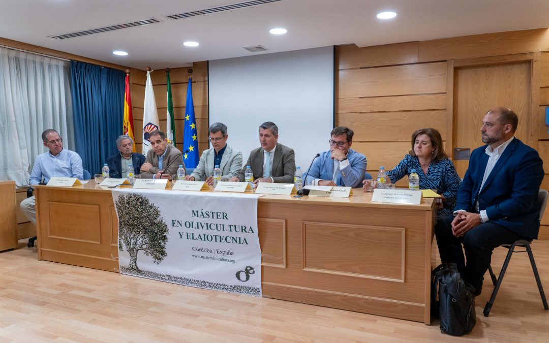El IAS en la clausura de la XV edición del Máster de Olivicultura y Elaiotecnia