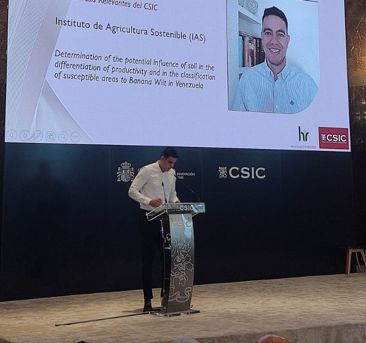 Premio Tesis Doctoral Relevante del CSIC- Barlin Orlando Olivares Campos