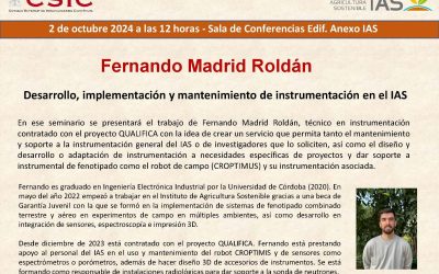 Ciclo de Seminarios IAS – Desarrollo, implementación y mantenimiento de instrumentación en el IAS