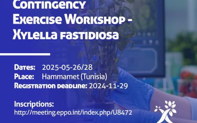 EPPO/NEPPO Contingency Exercise Workshop-Xylella fastidiosa