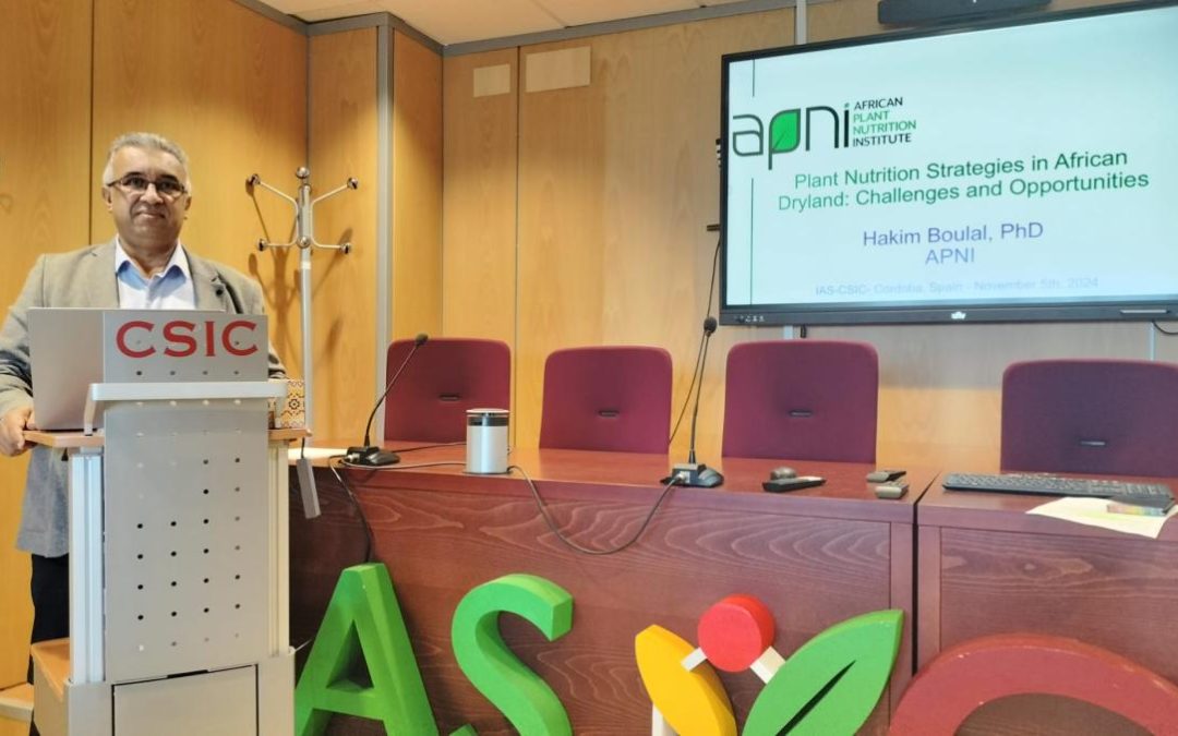 Plant Nutrition Strategies in African Dryland: Challenges and Opportunities – Hakim Boulal