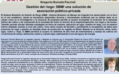 Ciclo de Seminarios IAS – Gestión del riego: SBMI una solución de asociación público-privada