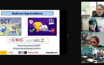 Terminamos la Semana de la Ciencia 2024 en el IAS – Kahoot Agricultura