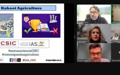 Sexta sesión de la Semana de la Ciencia 2024 en el IAS – Kahoot Agricultura
