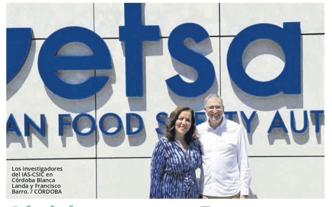 Córdoba ‘exporta’ a Europa sus conocimientos en seguridad alimentaria – Entrevista a Blanca Landa y Francisco Barro