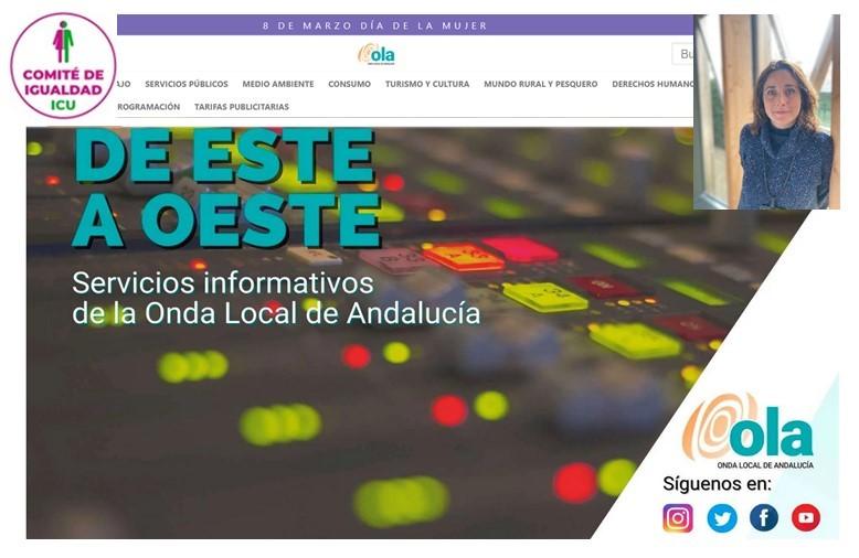 Entrevista a Rocío Pérez – Día Internacional de la Mujer en el IAS – “De Este a Oeste” Onda Local de Andalucía