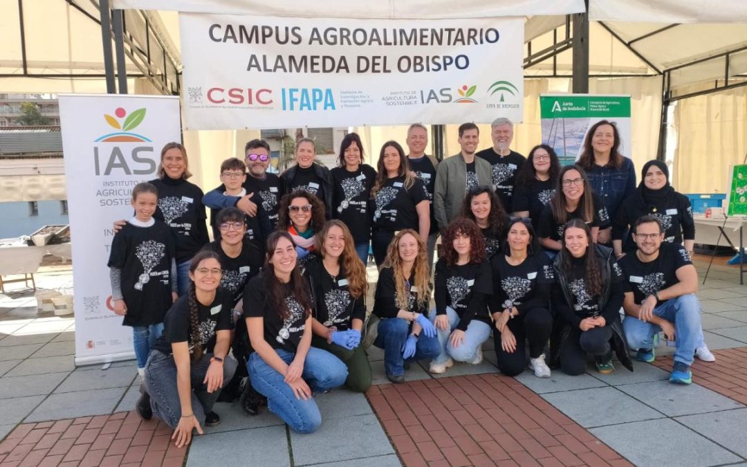 Excelente participación del Campus Alameda del Obispo (IAS-IFAPA) en el Paseo por la Ciencia de Córdoba