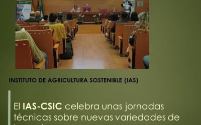 El IAS-CSIC celebra unas jornadas técnicas sobre nuevas variedades de leguminosas