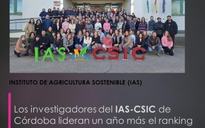 Los investigadores del IAS-CSIC de Córdoba lideran un año más el ranking Research.com en agronomía