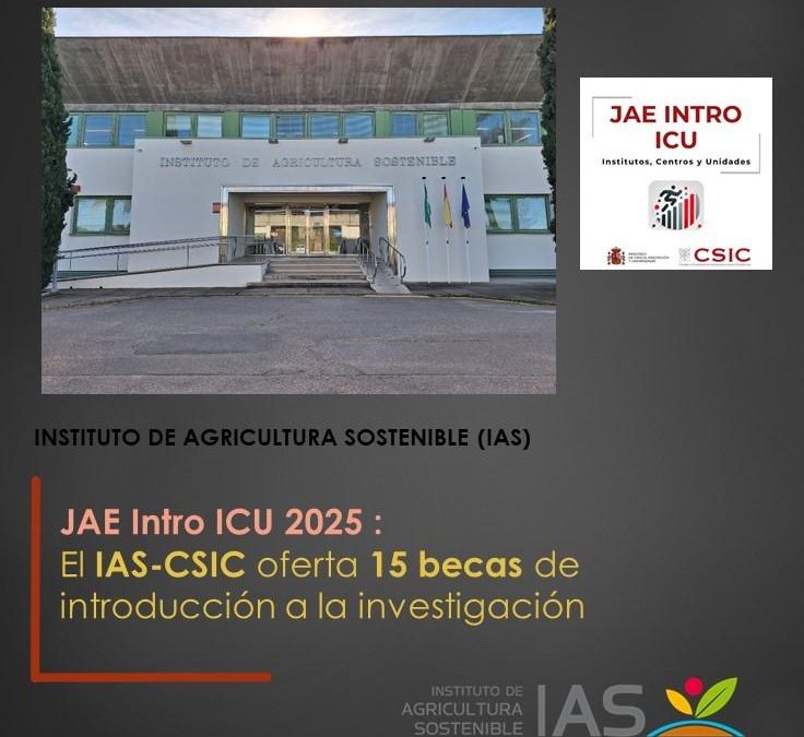 El IAS-CSIC oferta 15 becas de introducción a la investigación