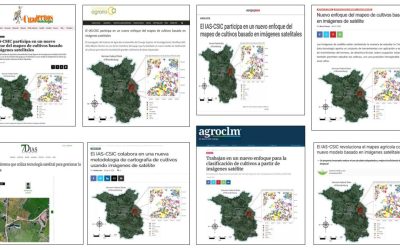 Seguimiento Noticia: El IAS-CSIC participa en un nuevo enfoque del mapeo de cultivos basado en imágenes satelitales