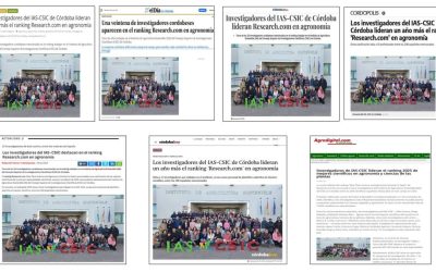 Seguimiento Noticia: Los investigadores del IAS-CSIC de Córdoba lideran un año más el ranking Research.com en agronomía