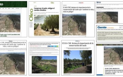 Seguimiento Noticia: El IAS-CSIC destaca la importancia de la conservación del suelo