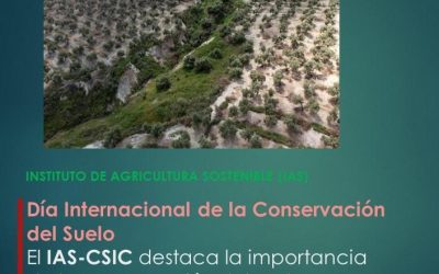 El IAS-CSIC destaca la importancia de la conservación del suelo