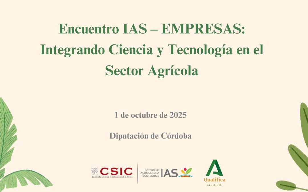 Encuentro IAS – Empresas: Integrando Ciencia y Tecnología en el Sector Agrícola