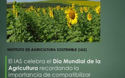 El IAS celebra el Día Mundial de la Agricultura recordando la importancia de compatibilizar producción y conservación