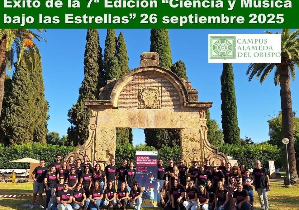 Éxito de la 7ª edición de “Ciencia y música bajo las estrellas” – Noche Europea de l@s Investigador@s 2025