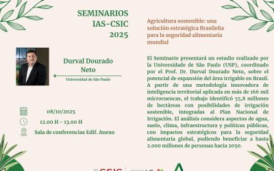 Ciclo de Seminarios IAS – Agricultura sostenible: una solución estratégica brasileña para la seguridad alimentaria mundial