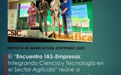 El “Encuentro IAS-Empresas: Integrando Ciencia y Tecnología en el Sector Agrícola” reúne a investigadores y empresas en torno a la innovación agraria