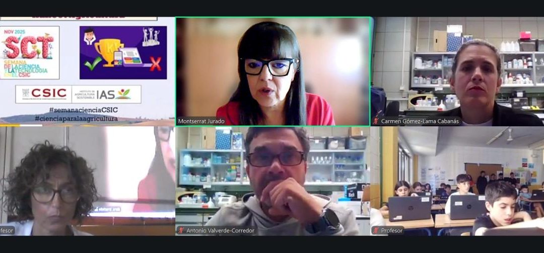 Comienza la Semana de la Ciencia 2025 en el IAS – Kahoot Agricultura
