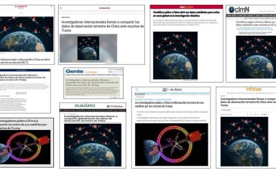 Seguimiento Noticia: Investigadores internacionales llaman a compartir globalmente los datos de observación terrestre de China
