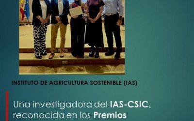 Una investigadora del IAS-CSIC, reconocida en los Premios cicCartuja-Ebro Foods 2024