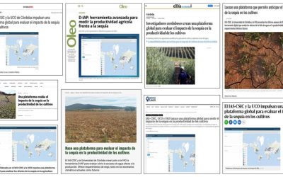 Seguimiento Noticia: El IAS-CSIC y la UCO desarrollan, junto a la FAO, una plataforma global para evaluar el impacto de la sequía en la productividad de los cultivos