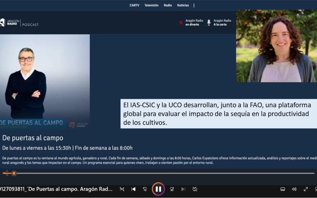 Entrevista a Margarita García Vila – De Puertas al Campo, Aragón Radio