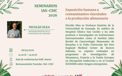 Ciclo de Seminarios IAS – Exposición humana a contaminantes vinculados a la producción alimentaria