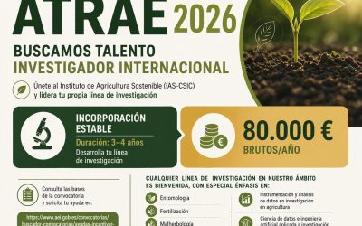 Oferta del IAS-CSIC Programa ATRAE 2026