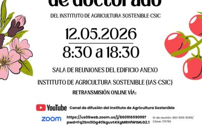 XVI Encuentro de Estudiantes de Doctorado del Instituto de Agricultura Sostenible- CSIC