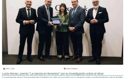 Lucía Alonso, premio “La ciencia en femenino” por su investigación sobre el olivar – Entrevista en Onda local de Andalucía
