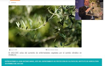Entrevista a Juan A. Navas en Onda local de Andalucía – Día Internacional de la Sanidad Vegetal