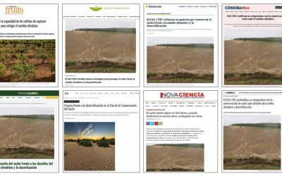 Seguimiento noticia: El IAS-CSIC profundiza su compromiso con la conservación del suelo frente a los desafíos del cambio climático y la desertificación