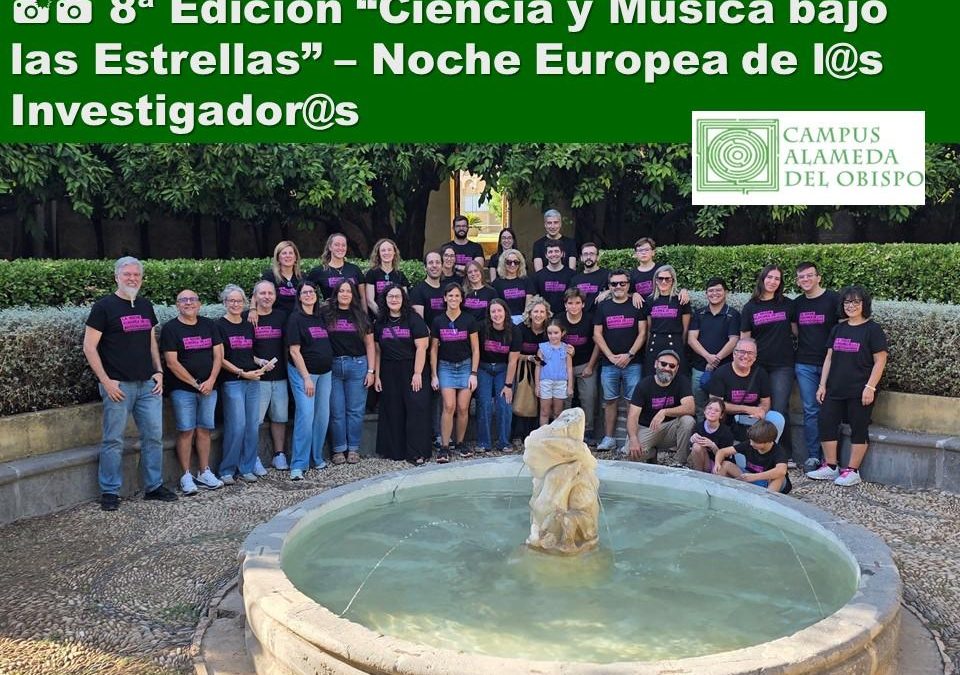 8ª edición de “Ciencia y Música bajo las Estrellas” – Noche Europea de l@s Investigador@s 2026