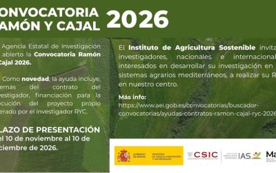 Oferta del IAS-CSIC Convocatoria Ramón y Cajal 2026