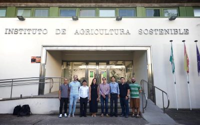 El IAS-CSIC recibe una delegación del College of Soil and Water Conservation Science and Engineering, Northwest A&F University (NWAFU), China